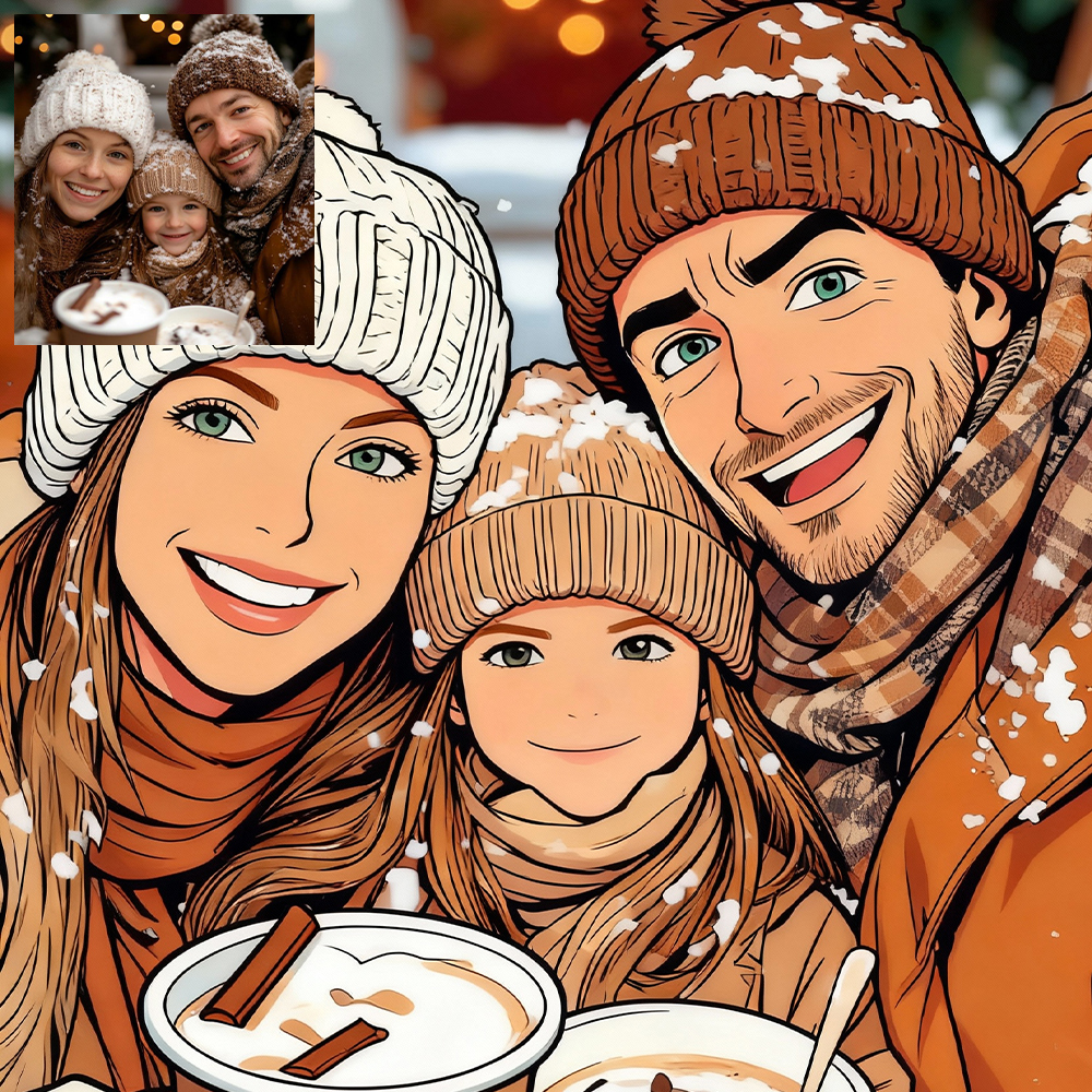 Custom Star Map - Custom photos to anime portraits,personalized gifts