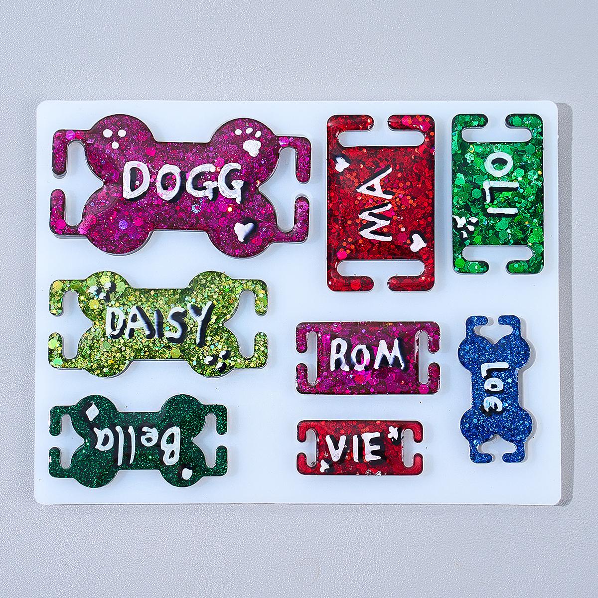 DIY Cat Dog ID Tag Silicone Mo - Name Necklace Custom recensione e prezzo