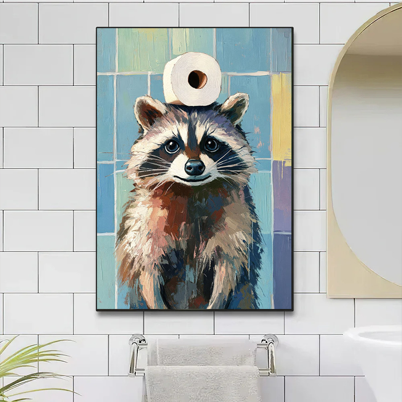 1pc frameless Toilet Paper Ani - Pet Portrait Custom recensione e prezzo