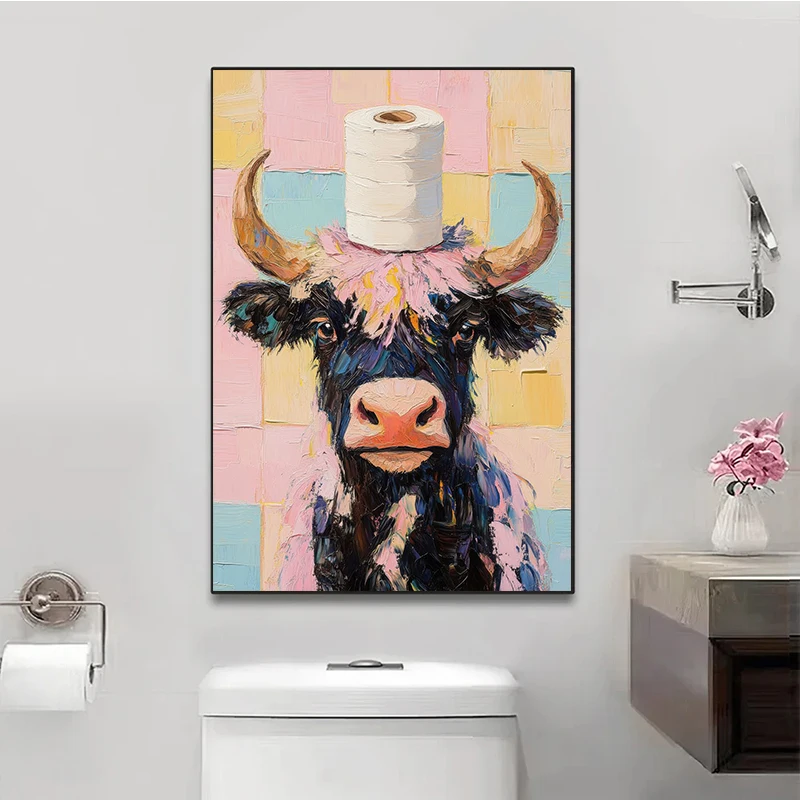 1pc frameless Toilet Paper Ani - Pet Portrait Custom recensione e prezzo