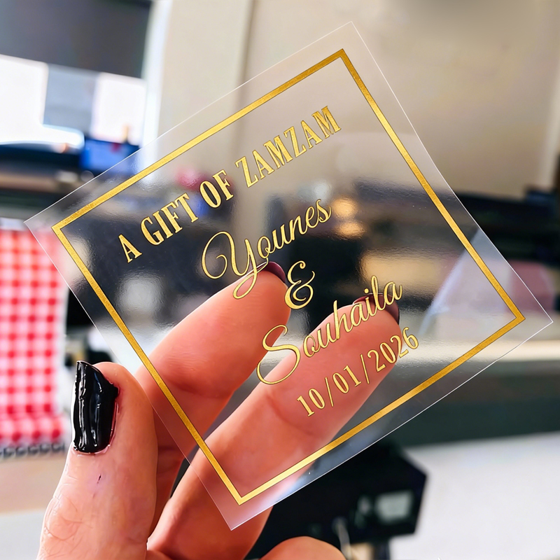 50PCS Square Personalized Wedd - Personalised Candle Label recensione e prezzo