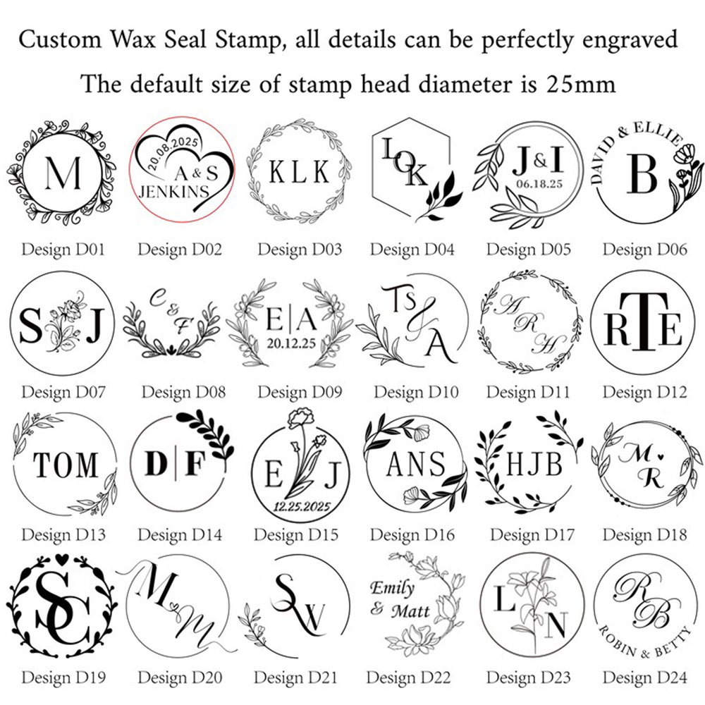 Wedding Custom Wax Seal Stamp  - Wax Seal Letter Kit recensione e prezzo