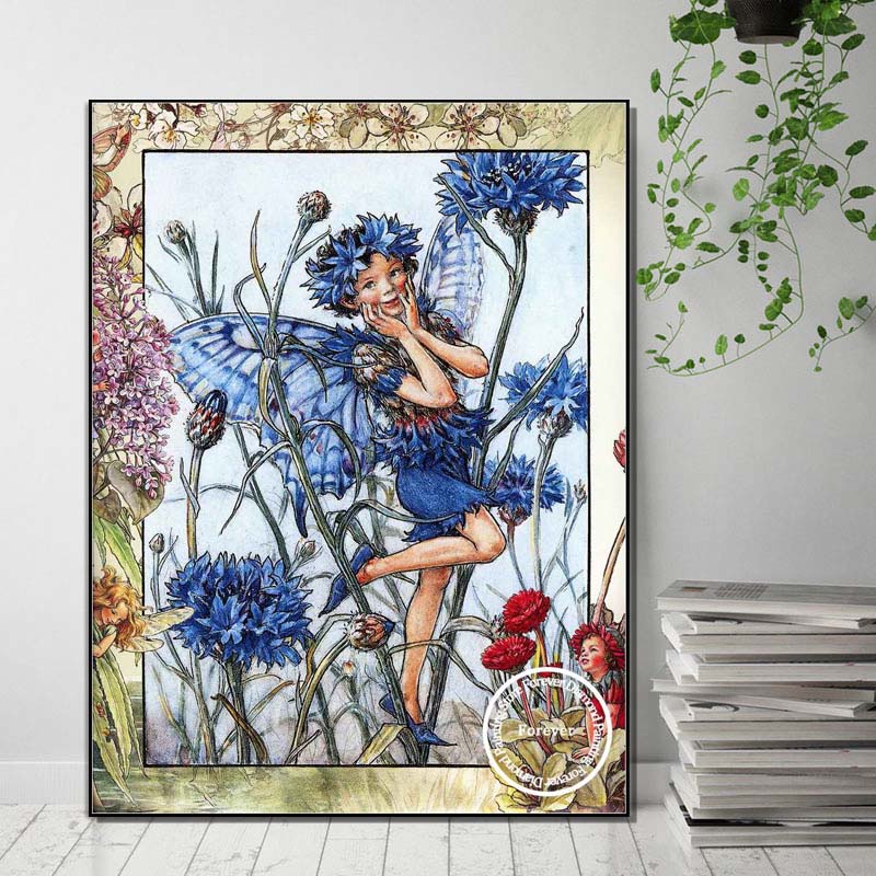 Cicely Mary Barker Artwork Flo - Photo Mosaic Print recensione e prezzo