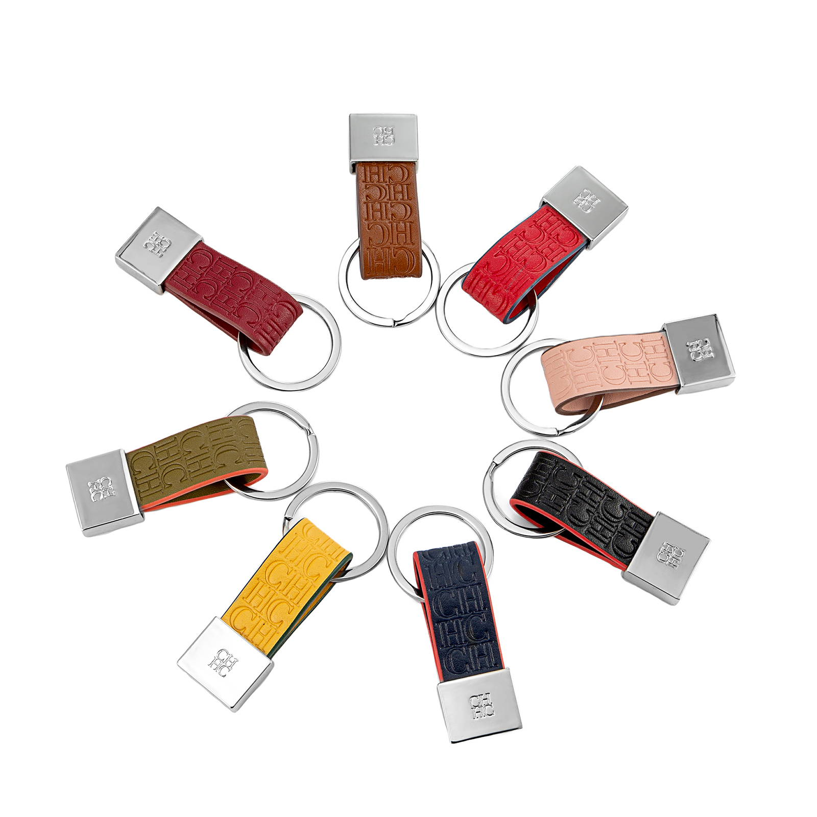 CH Embossed Monogram Leather K - Monogram Keychain Leather recensione e prezzo