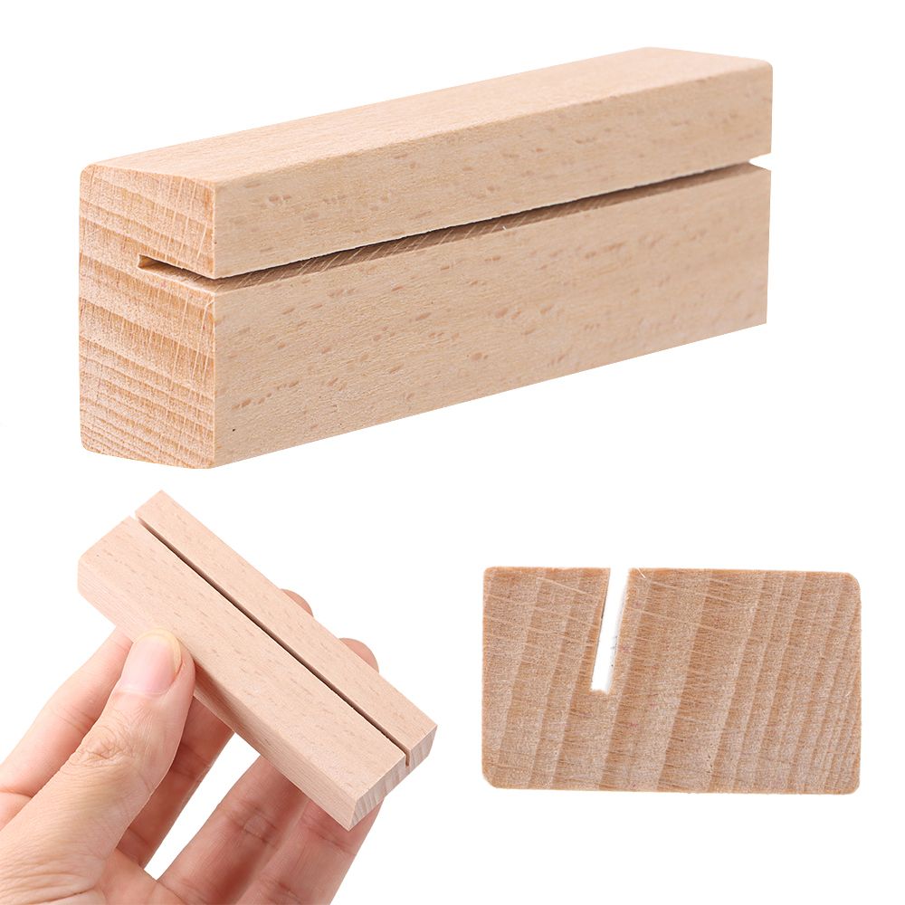 Picture Frame Base Desk Card N - Engraved Wood Frame recensione e prezzo