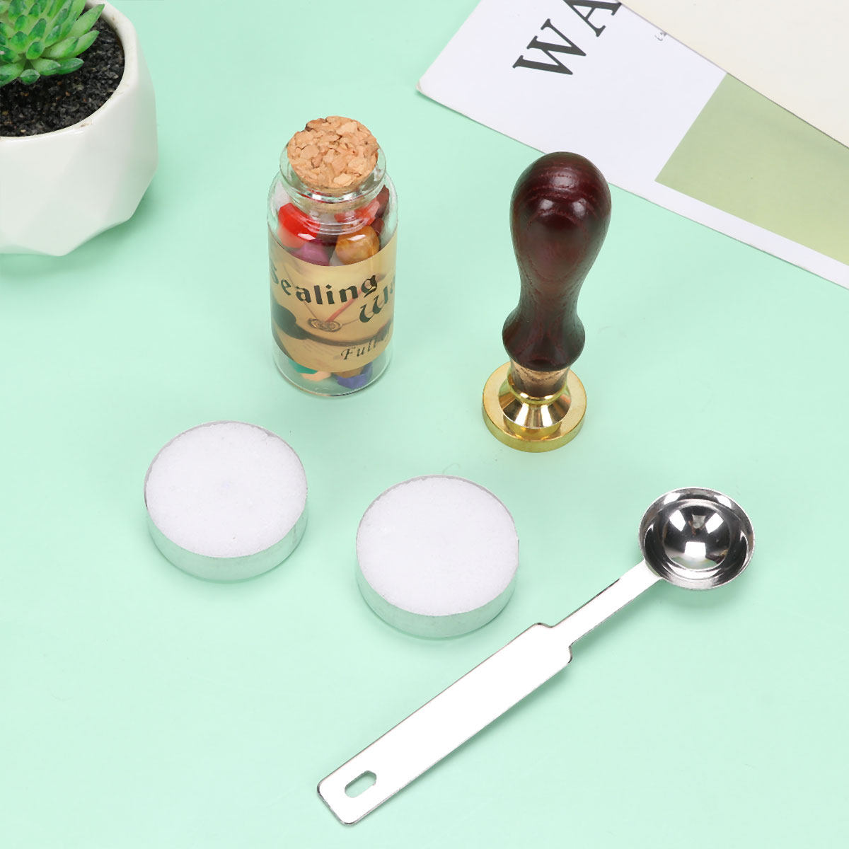 1Set Premium Sealing Wax Stamp - Wax Seal Letter Kit recensione e prezzo