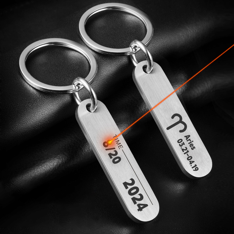 Customized Key Chains with Las - Initial Ring Custom recensione e prezzo