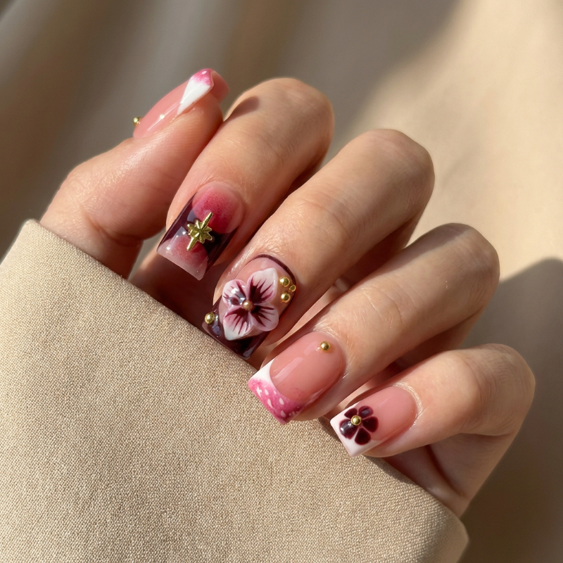 10Pcs Handmade Luxury Short Pr - Pressed Flower Art recensione e prezzo