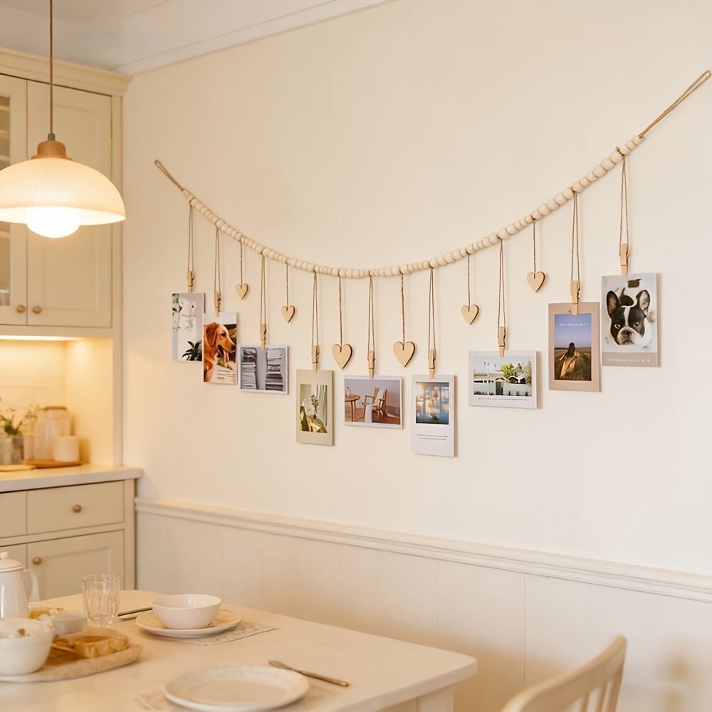 Hanging Photo Display Wall Dec - Engraved Wood Frame recensione e prezzo