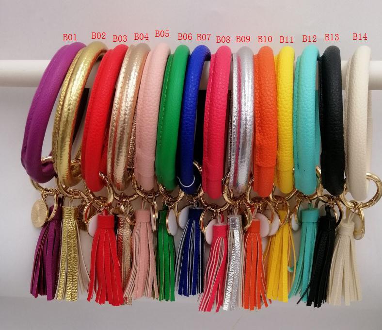 Sunflower Cactus Monogrammed K - Monogram Keychain Leather recensione e prezzo