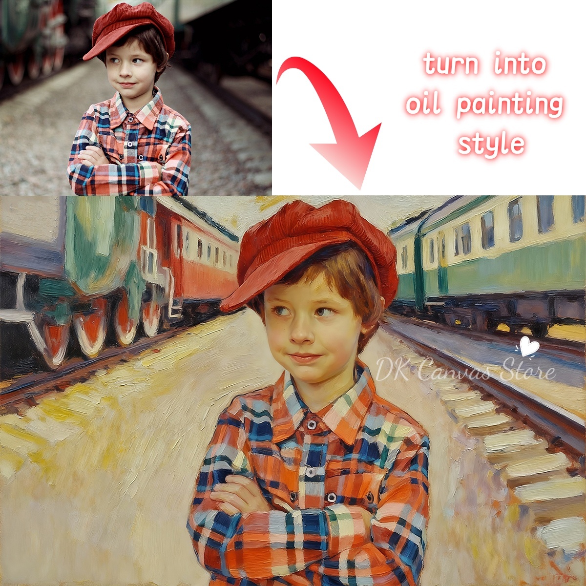 Personalized Custom Oil Painti - Pet Portrait Custom recensione e prezzo