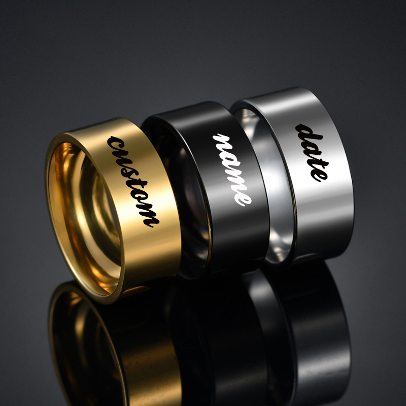Atoztide 4/6/8mm Personalized  - Initial Ring Custom recensione e prezzo