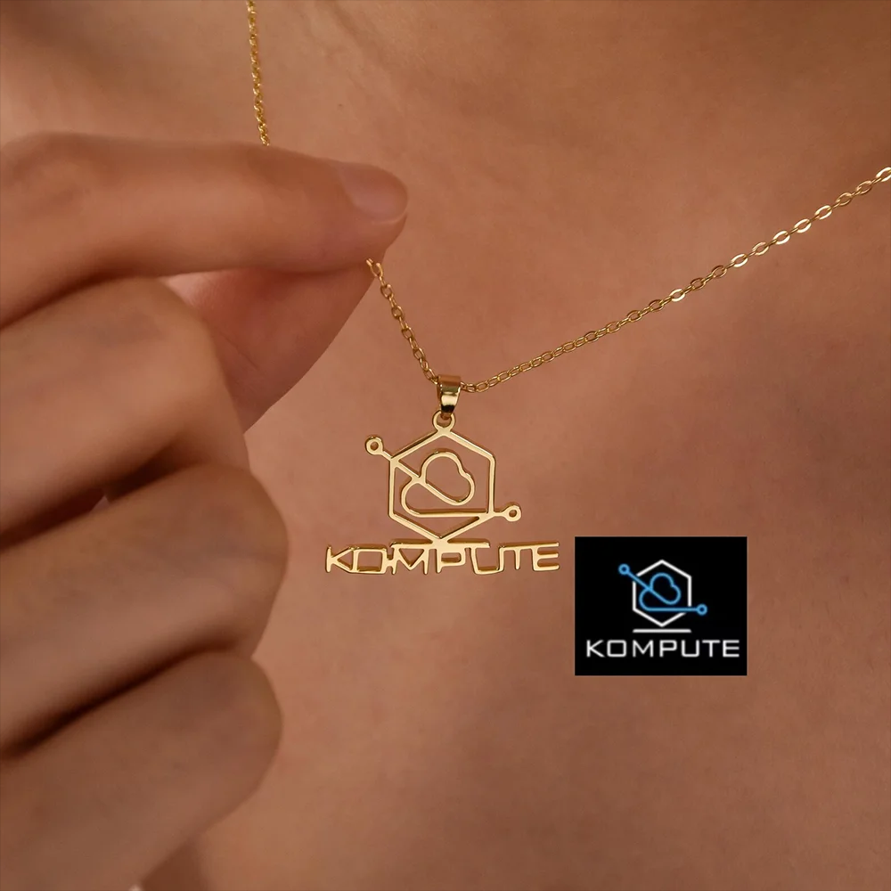 Custom Company Logo Necklace P - Name Necklace Custom recensione e prezzo
