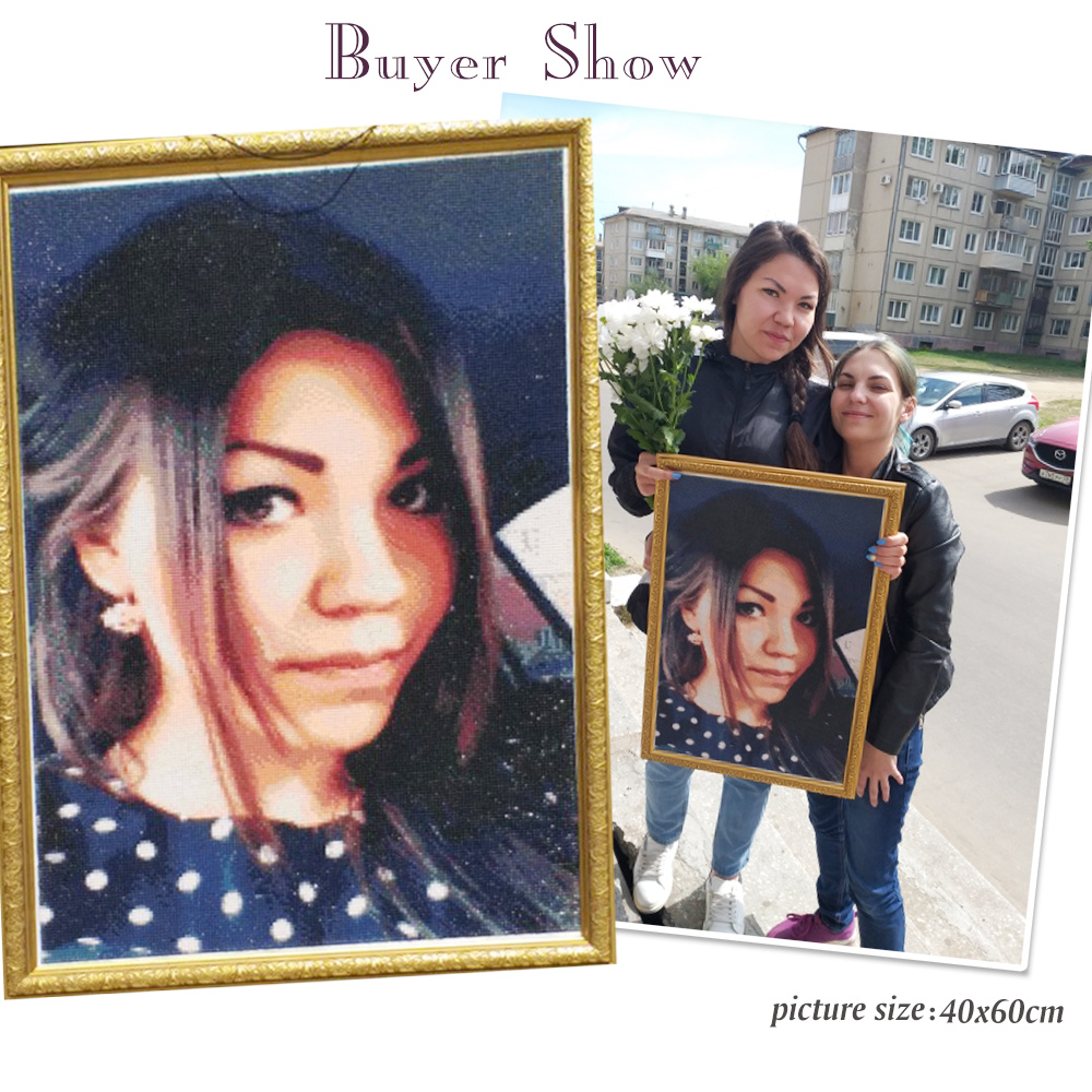 HUACAN Diamond Art Painting Ki - Photo Mosaic Print recensione e prezzo