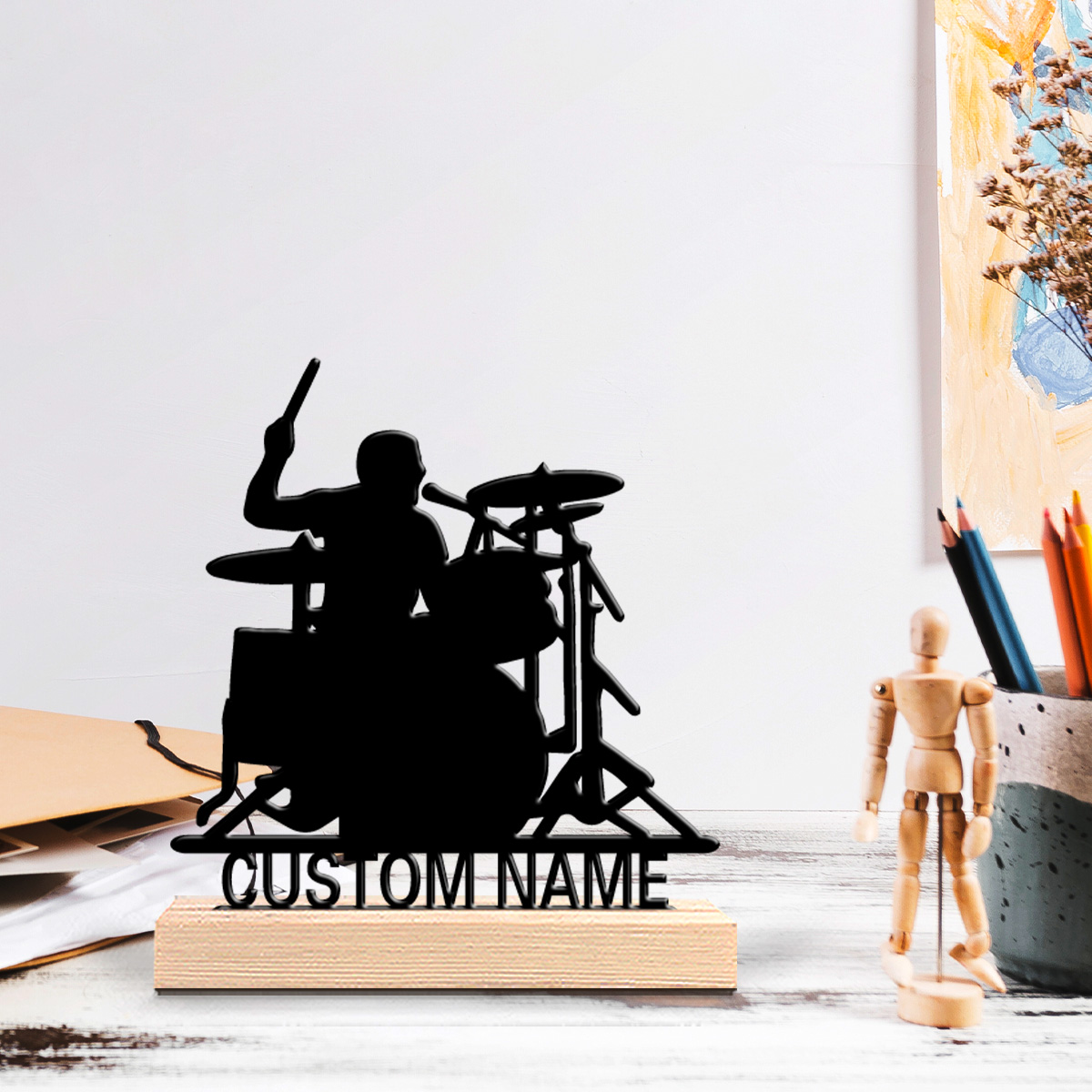 1pc Stylish Personalized Custo - Engraved Wood Frame recensione e prezzo
