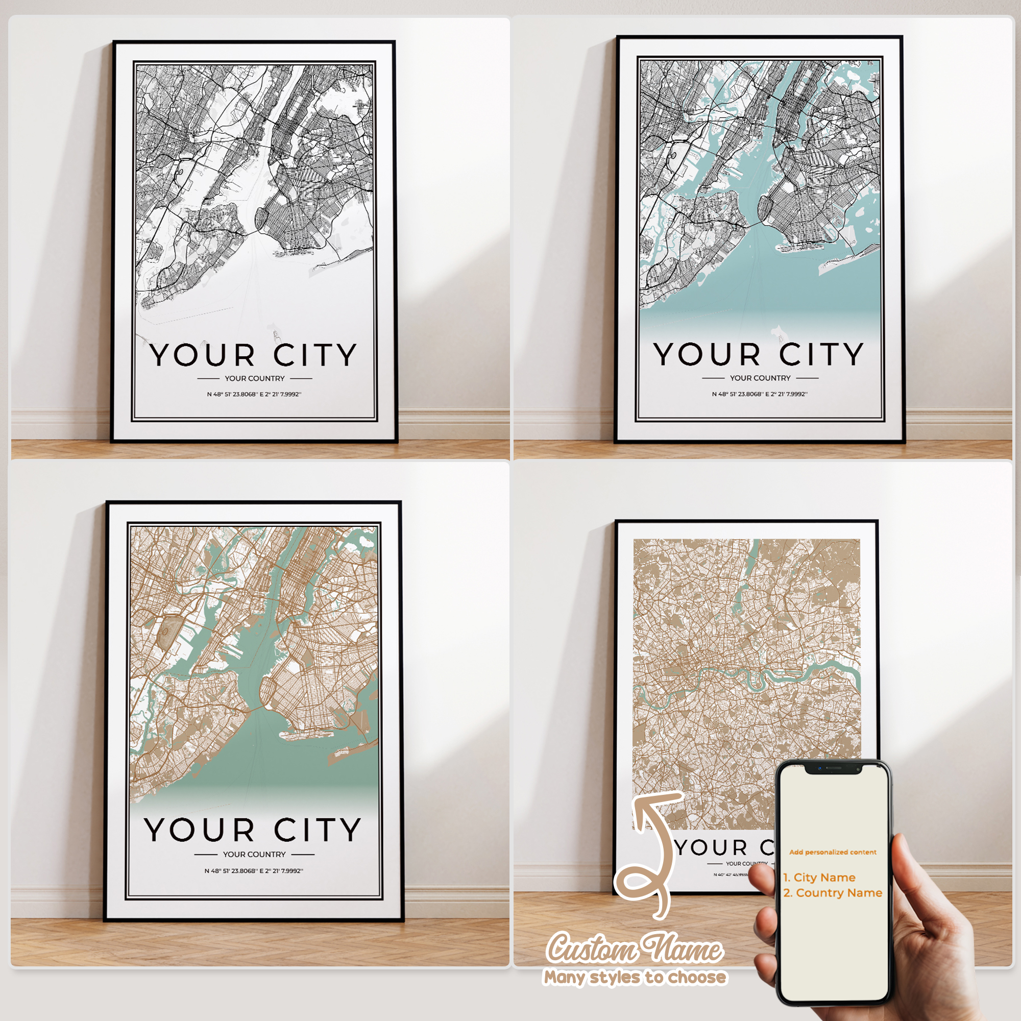 Custom Personalized City And C - Custom Star Map recensione e prezzo