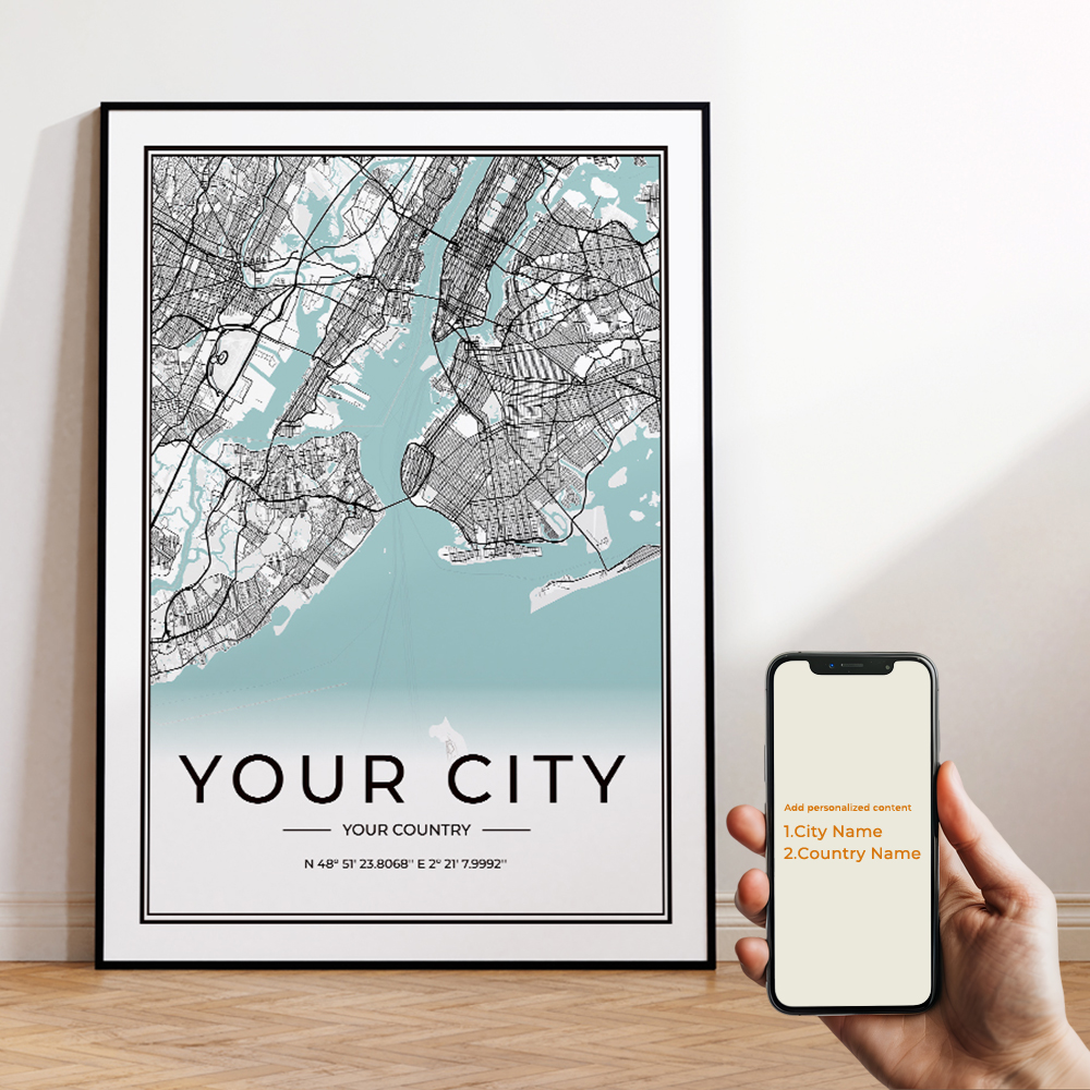 Custom Personalized City And C - Custom Star Map recensione e prezzo