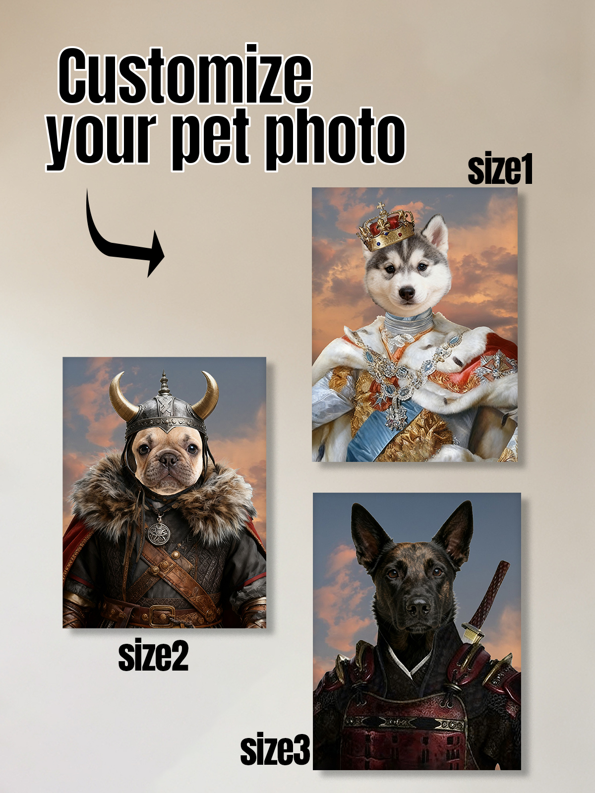 Customized Canvas Painting Roy - Pet Portrait Custom recensione e prezzo
