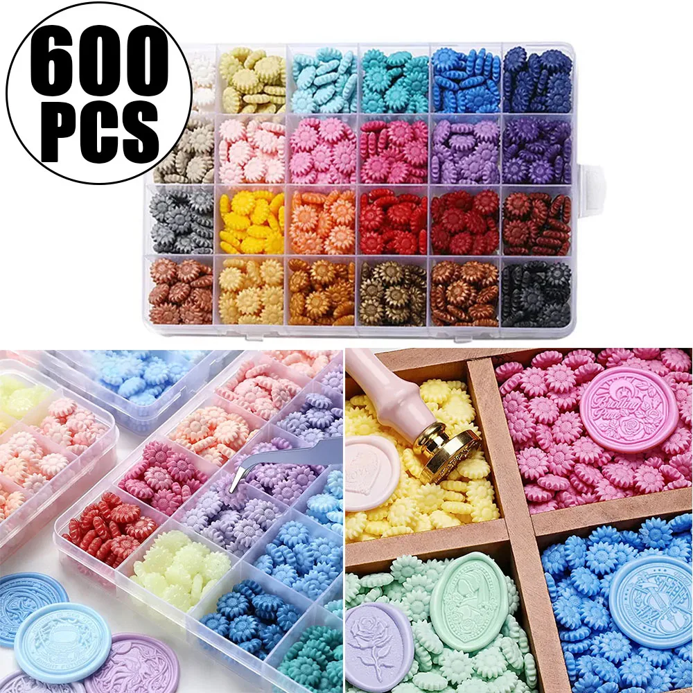 600Pcs Box Sealing Wax Beads,  - Wax Seal Letter Kit recensione e prezzo