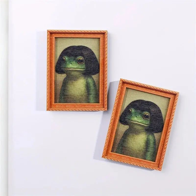 Mini Wooden Photo Frame Frog F - Engraved Wood Frame recensione e prezzo