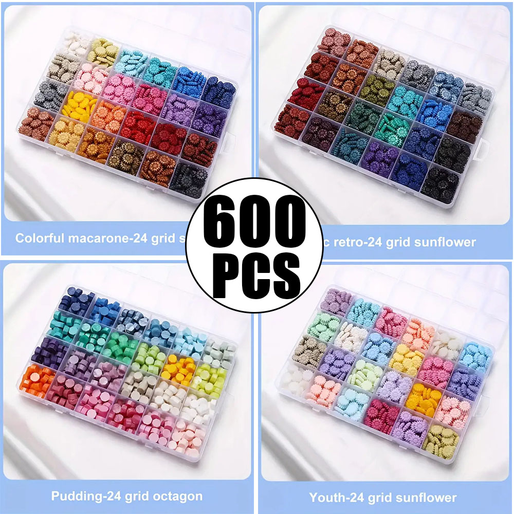 600Pcs Box Sealing Wax Beads,  - Wax Seal Letter Kit recensione e prezzo
