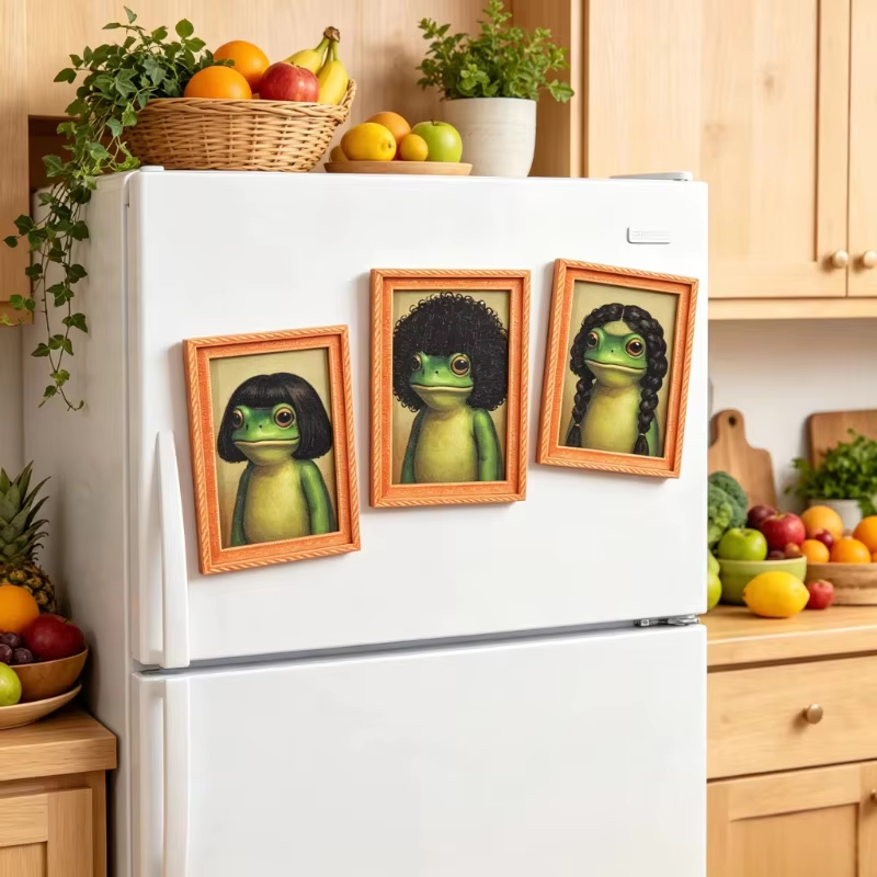 Mini Wooden Photo Frame Frog F - Engraved Wood Frame recensione e prezzo