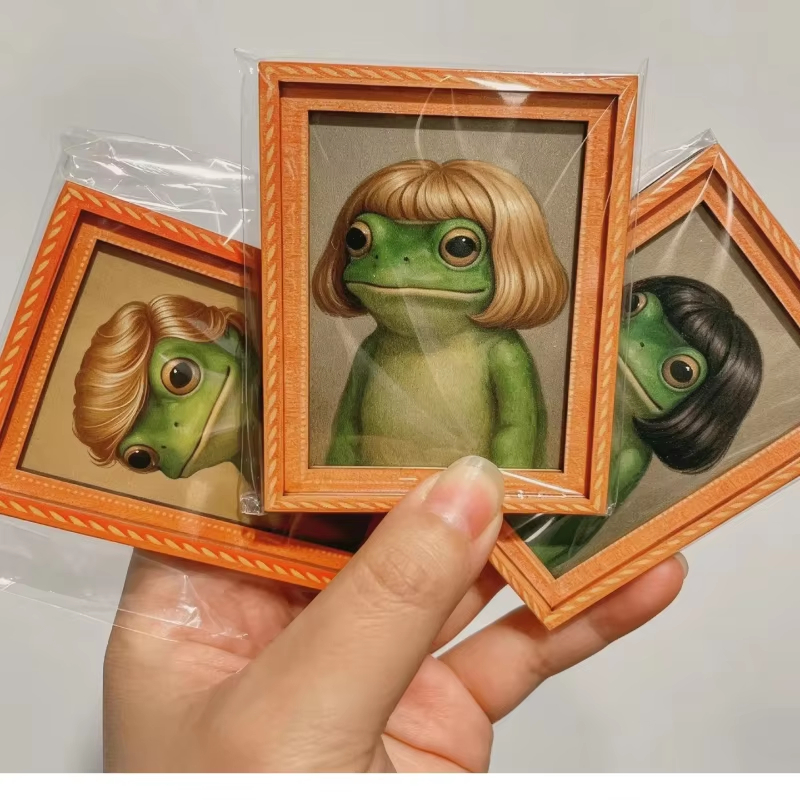 Mini Wooden Photo Frame Frog F - Engraved Wood Frame recensione e prezzo