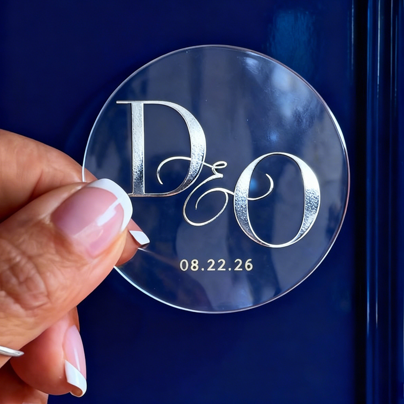 50 Personalized Wedding Sticke - Personalised Candle Label recensione e prezzo