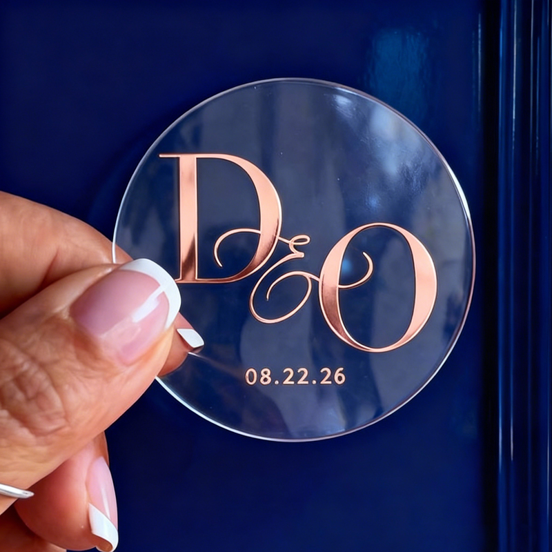 50 Personalized Wedding Sticke - Personalised Candle Label recensione e prezzo
