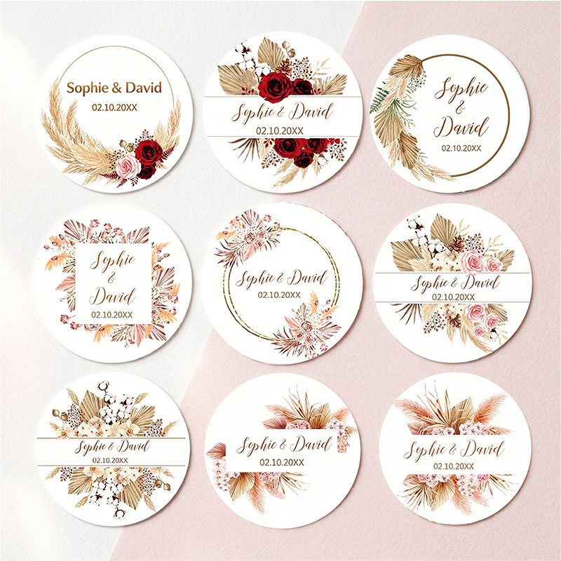 Personalized Boho Dried Pampas - Personalized Name Box recensione e prezzo