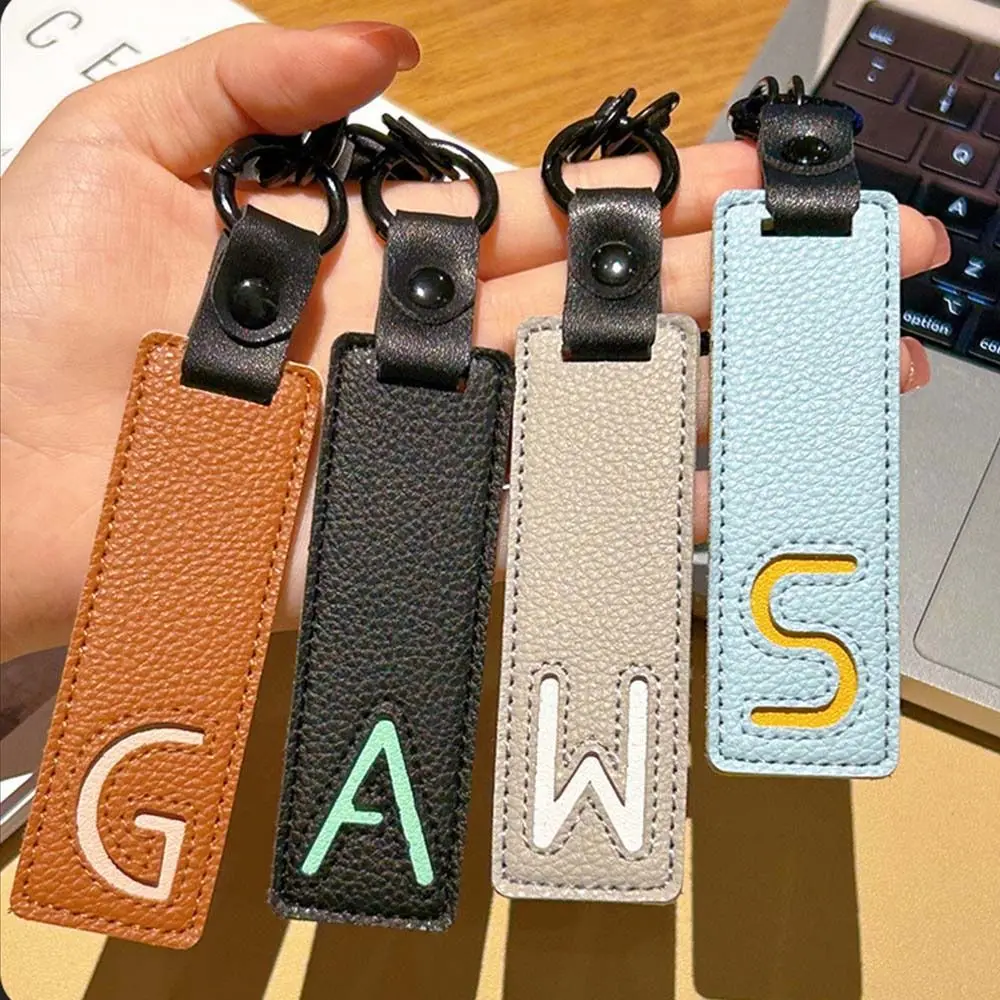 Classic Pu Leather Keychain A- - Monogram Keychain Leather recensione e prezzo