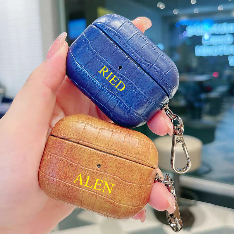 Custom Name Crocodile Leather  - Monogram Keychain Leather recensione e prezzo
