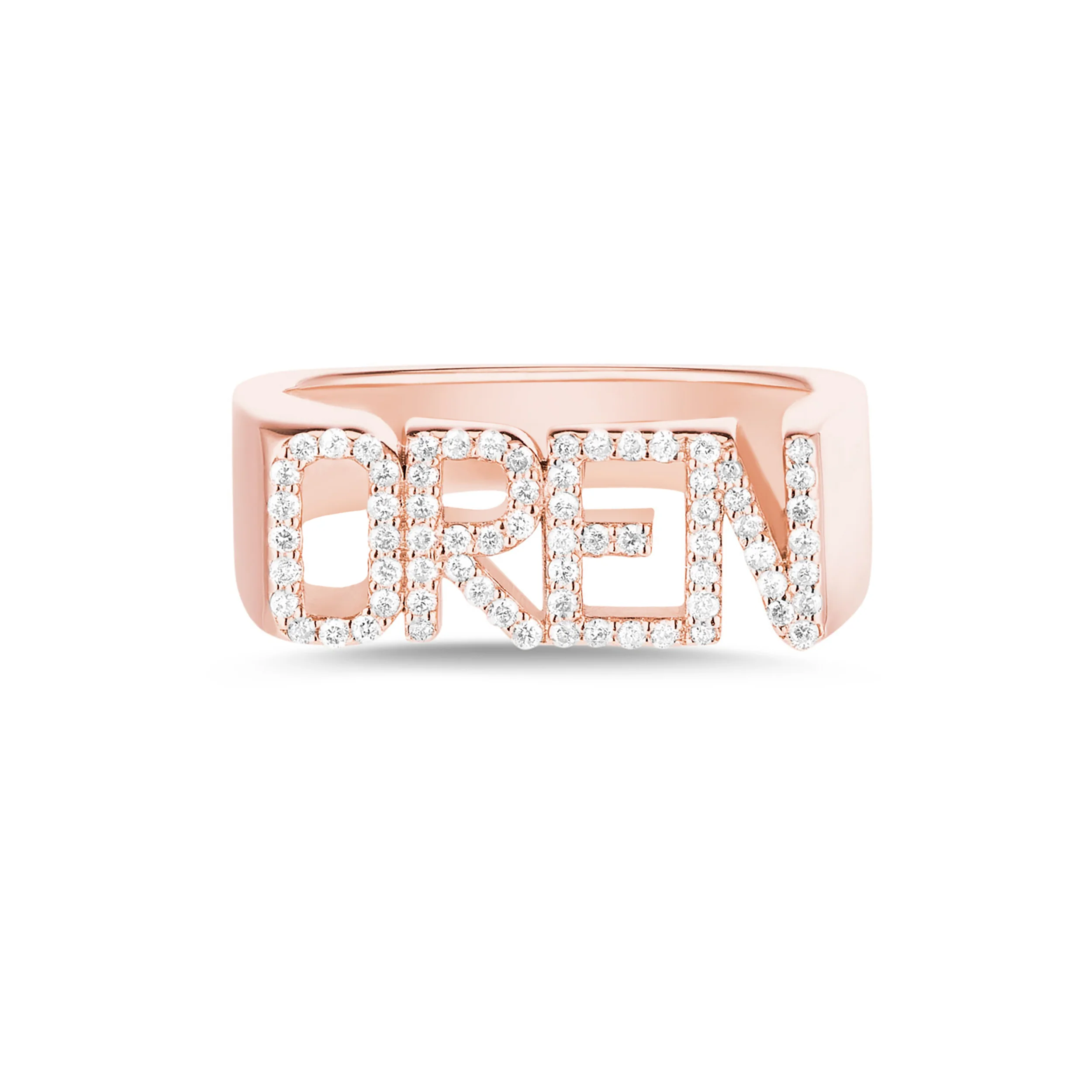3D Name Ring Custom Diamond Na - Initial Ring Custom recensione e prezzo