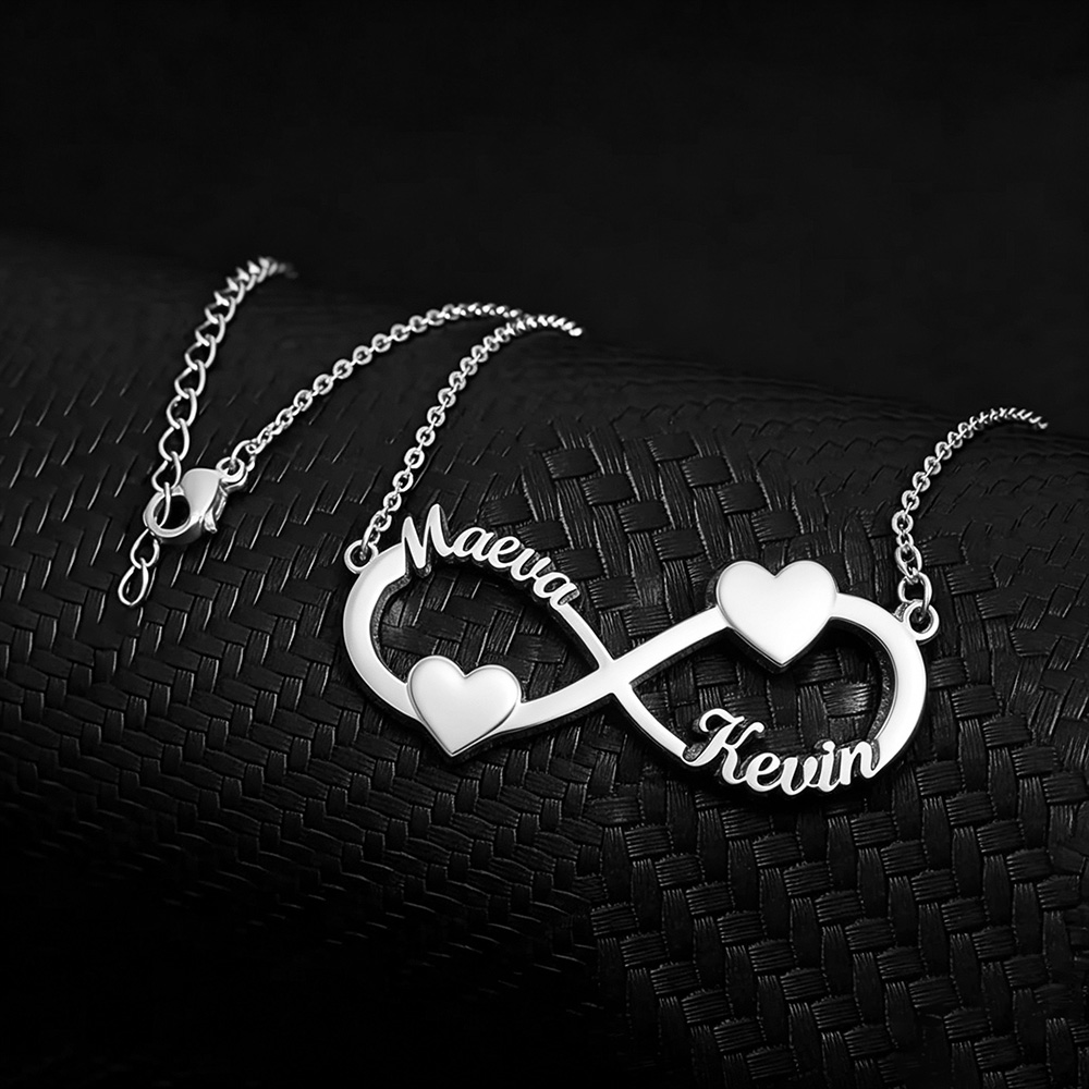 Custom Name Necklace Infinity  - Name Necklace Custom recensione e prezzo
