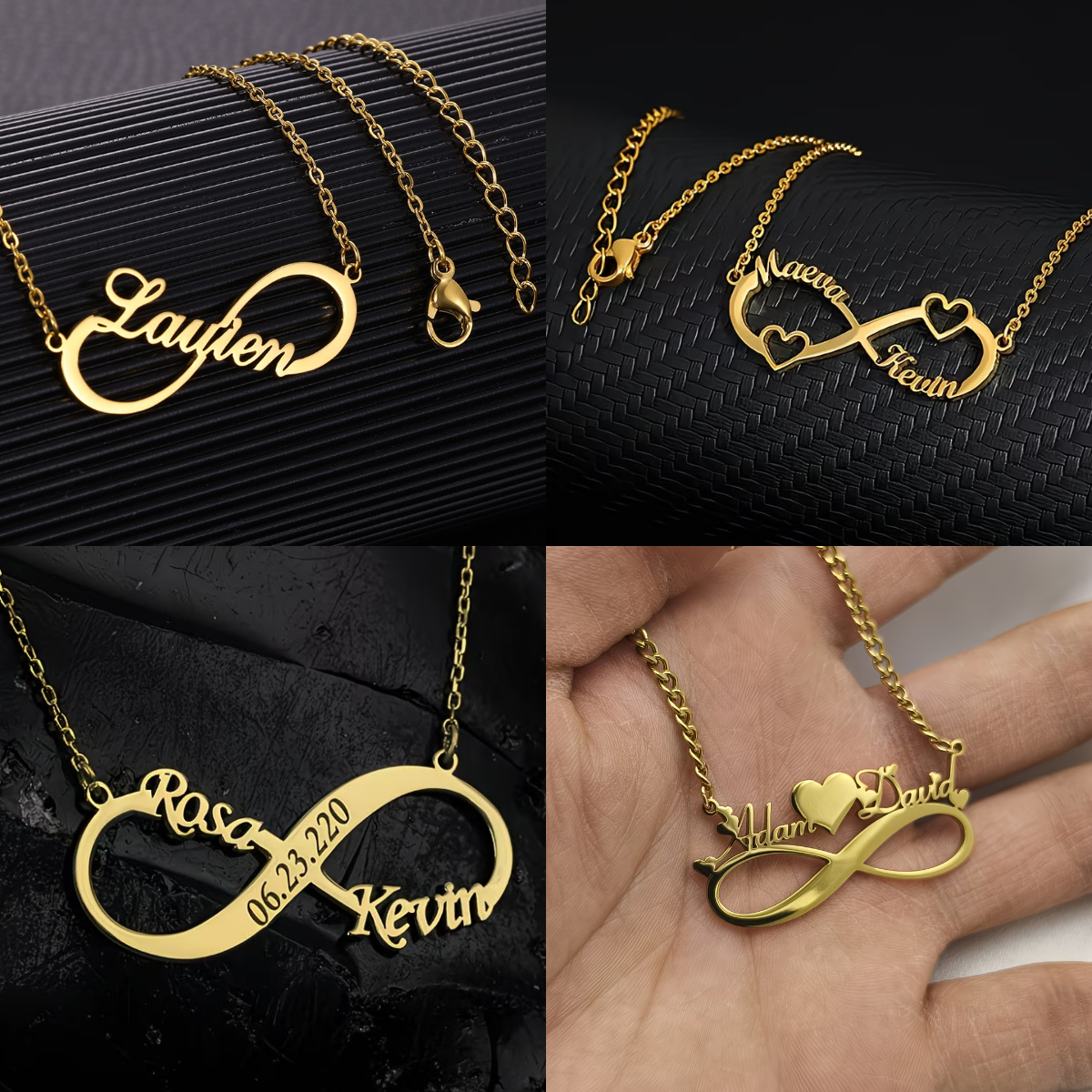 Custom Name Infinity Necklaces - Name Necklace Custom recensione e prezzo