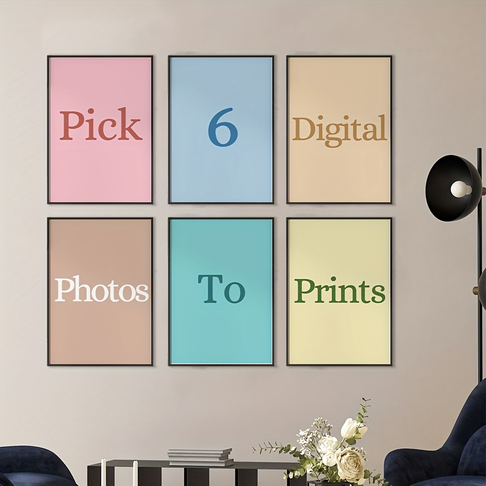 6pcs/set Personalized Custom C - Pet Portrait Custom recensione e prezzo