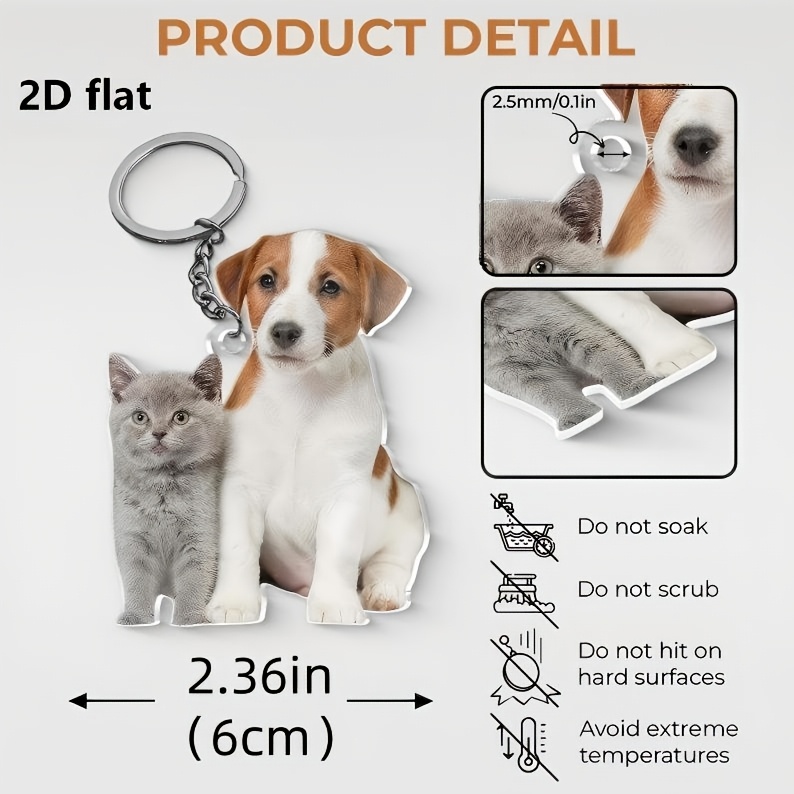Personalized Custom Acrylic Ke - Pet Portrait Custom recensione e prezzo