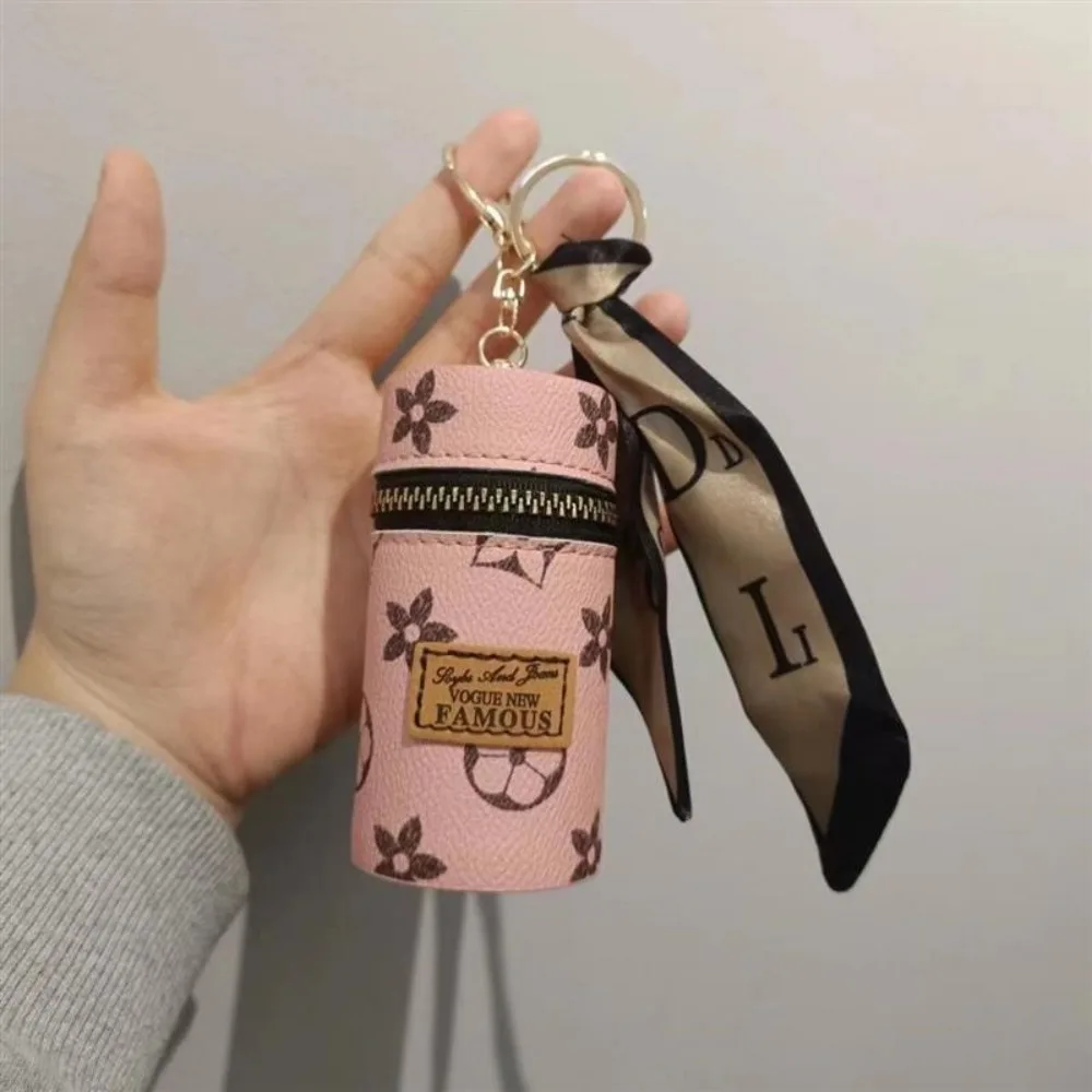 Pink Floral Monogram Print Cyl - Monogram Keychain Leather recensione e prezzo