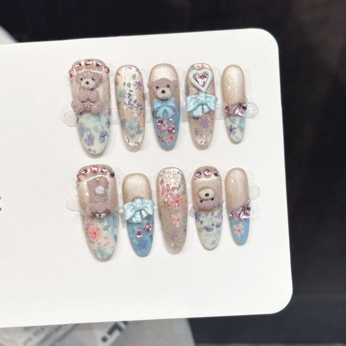 10Pcs Pure Hand-Pressed Oval N - Pressed Flower Art recensione e prezzo