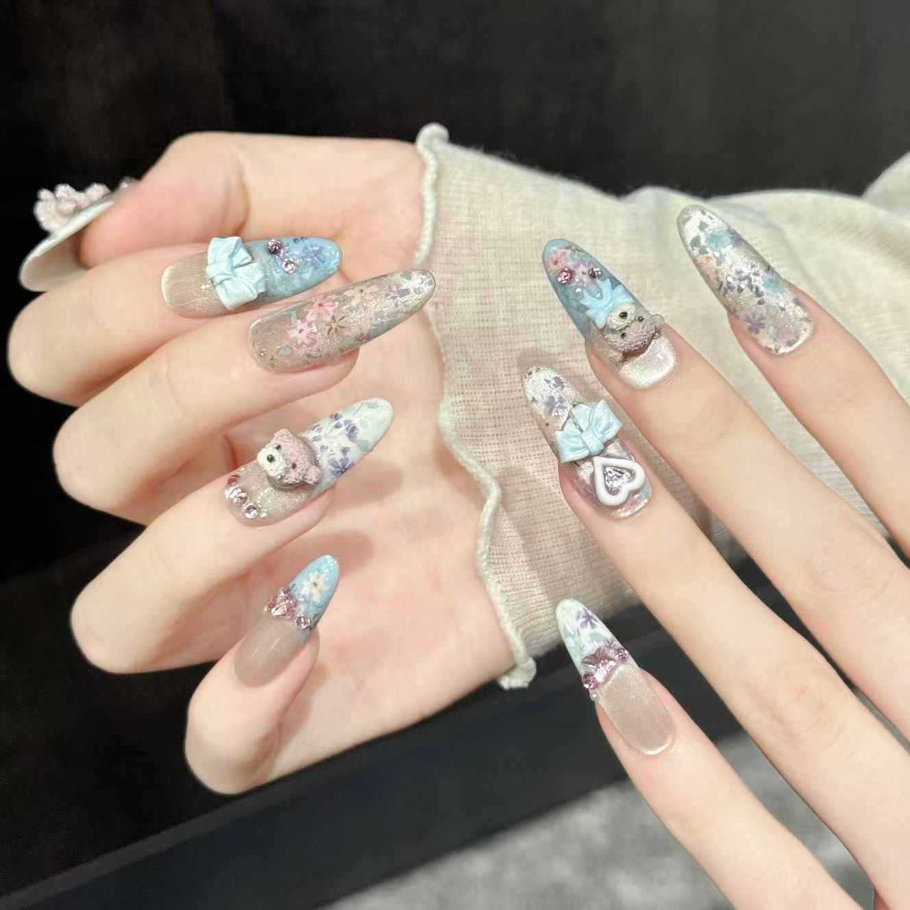 10Pcs Pure Hand-Pressed Oval N - Pressed Flower Art recensione e prezzo