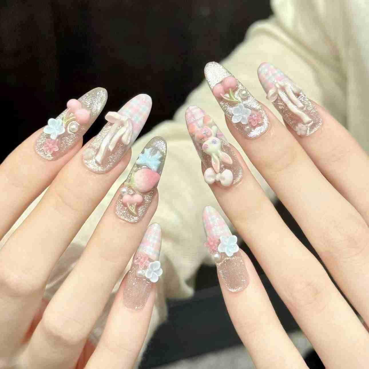 10Pcs Pure Hand-Pressed Oval N - Pressed Flower Art recensione e prezzo