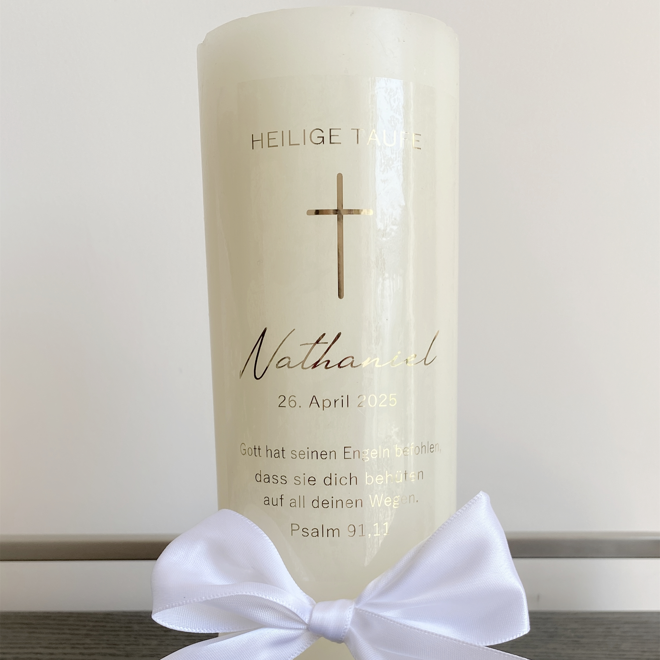 Personalized My Holy Baptism C - Personalised Candle Label recensione e prezzo
