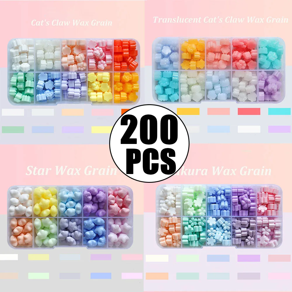 200Pcs Box Sealing Wax Beads,  - Wax Seal Letter Kit recensione e prezzo
