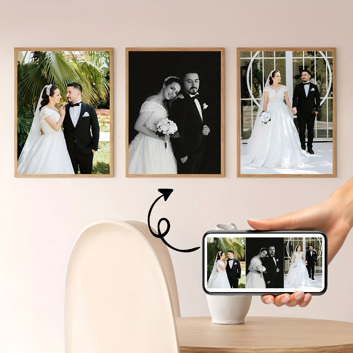 3pcs/set Custom Square Canvas  - Pet Portrait Custom recensione e prezzo