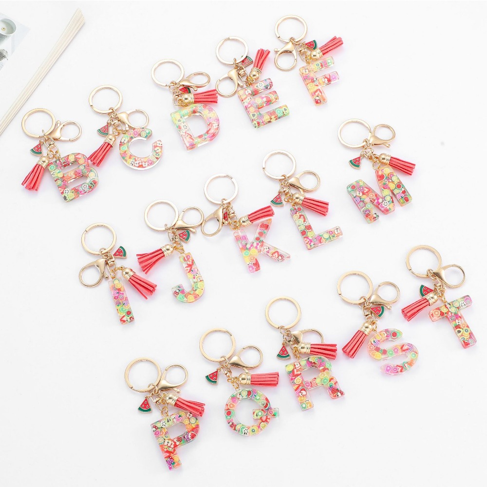 Personalized A-Z Key Ring Buck - Monogram Keychain Leather recensione e prezzo
