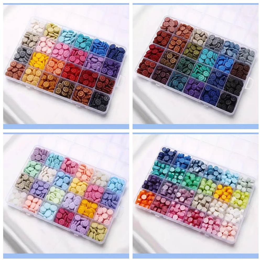 600Pcs Box Sealing Wax Beads,  - Wax Seal Letter Kit recensione e prezzo