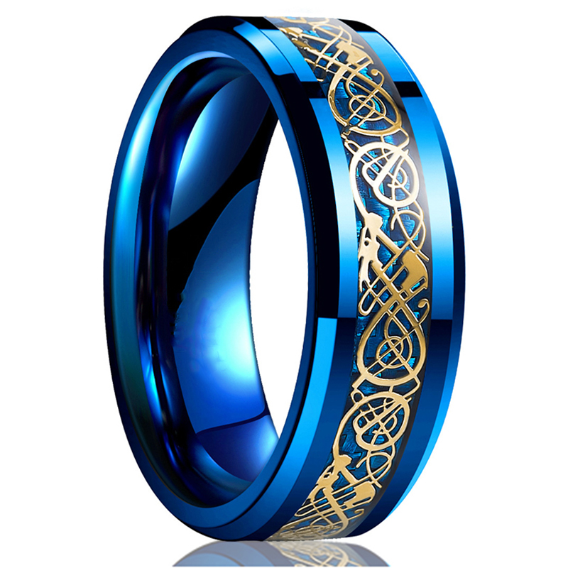 Fashion 8mm Men's Stainless St - Initial Ring Custom recensione e prezzo