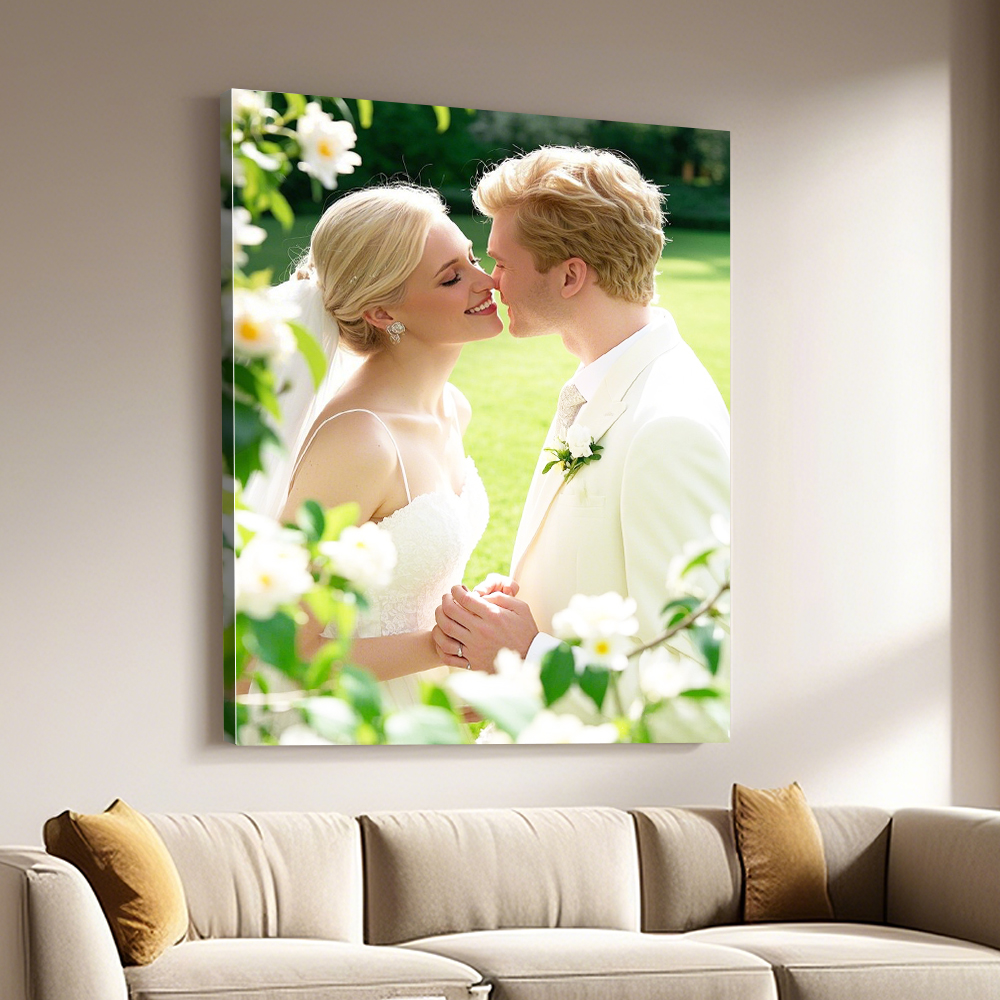 1 Pc Custom Photos with DIY Wo - Engraved Wood Frame recensione e prezzo