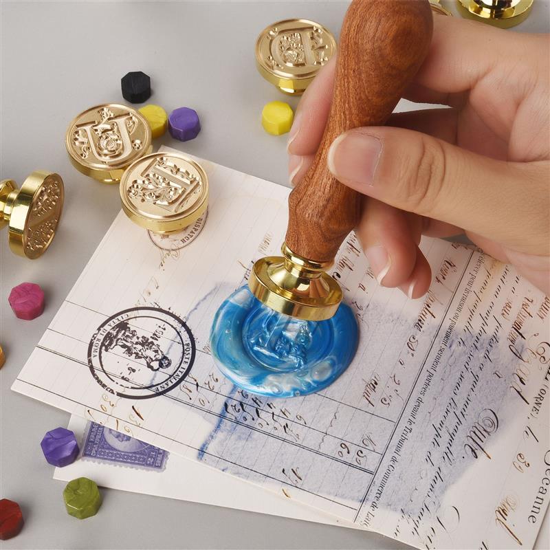A-Z Vintage Sealed Wax Stamp H - Wax Seal Letter Kit recensione e prezzo