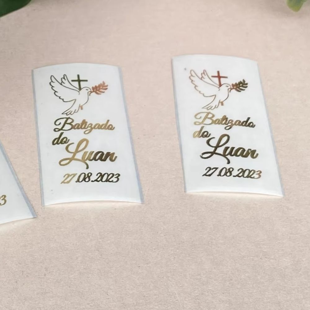 10 Personalized My Baptism Tap - Personalised Candle Label recensione e prezzo